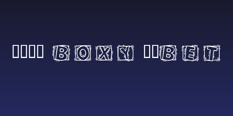 101! BoXY 'Bet Social Header