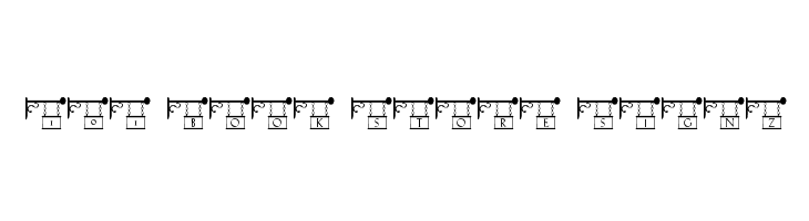 101! Book Store SignZ Font