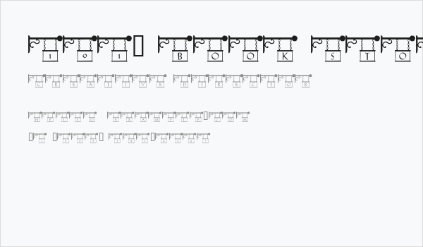 101! Book Store SignZ Business Card