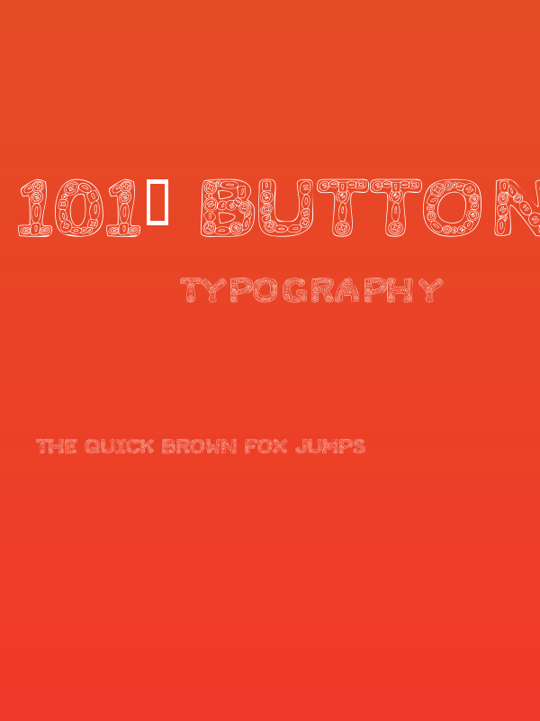 101! Button Mania Poster