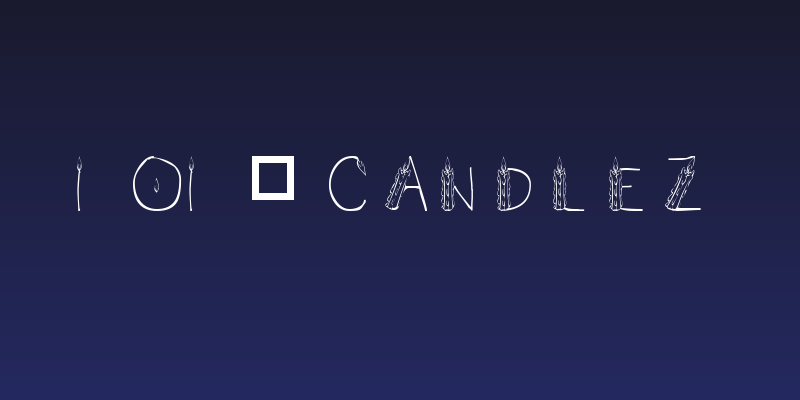 101! CandleZ Social Header
