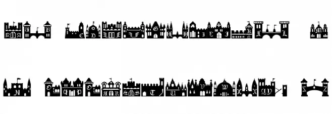 101! CastleZ Fuentes MINÚSCULAS