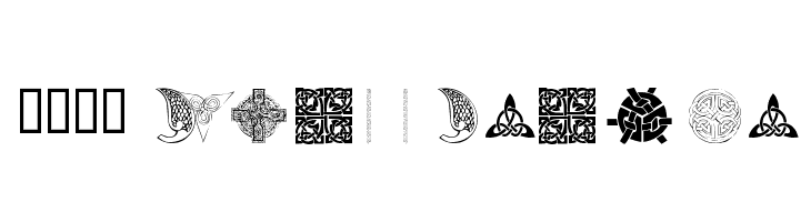 101! Celtic DeZignZ Font