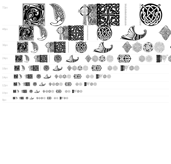 101! Celtic DeZignZ Waterfall