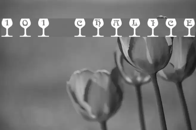 101! Chalice Font examples