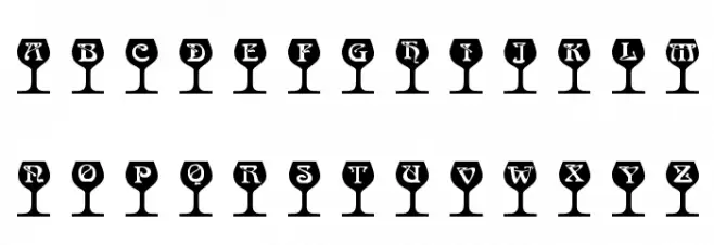 101! Chalice Font LOWERCASE