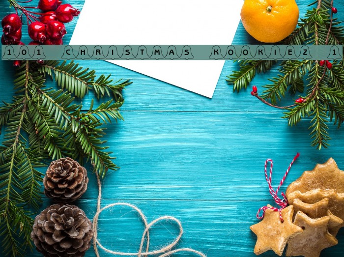 101! Christmas KookieZ 1 Шрифта examples