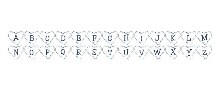 101! Cloudy HeartZ Lowercase