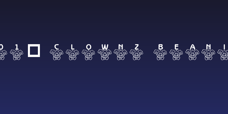 101! ClownZ Beanie Social Header