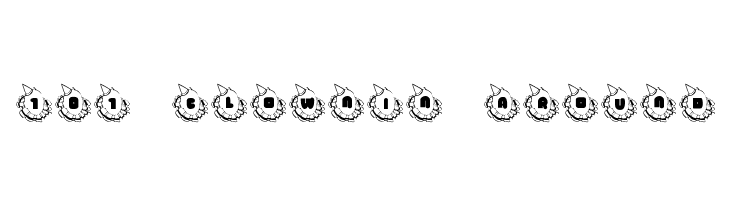 101! Clownin' Around Font