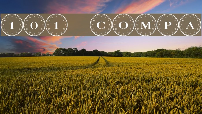 101! Compass Font examples