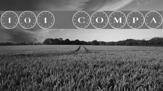 101! Compass Schriftart examples