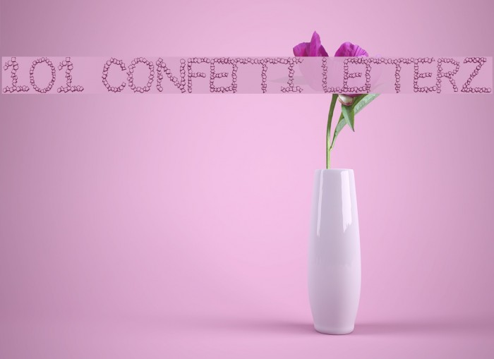 101! Confetti LetterZ Example 3