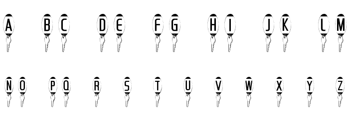 101! Dad's KeyZ Font OTHER CHARS