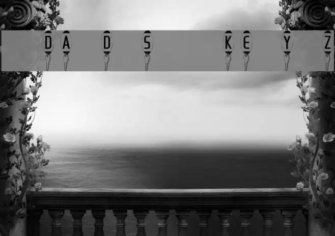 101! Dad's KeyZ Font examples