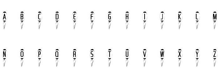 101! Dad's KeyZ Font LOWERCASE