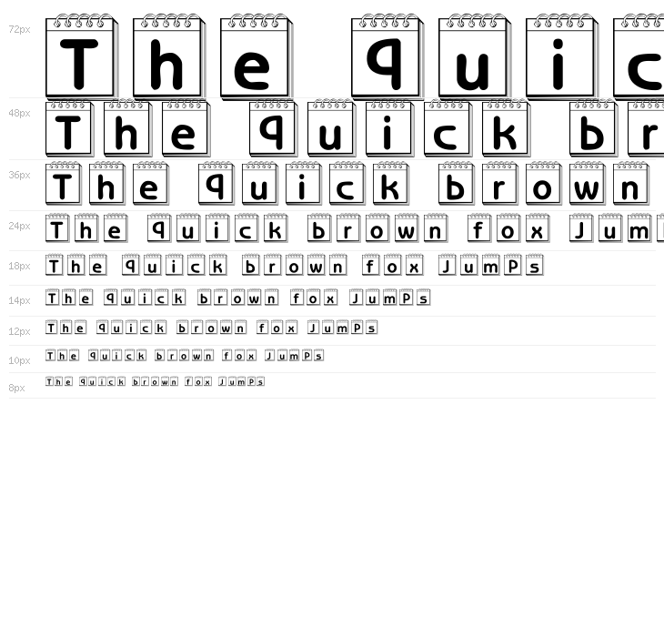 101! Day Planner Waterfall