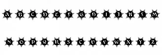 101! Decorative Sun Шрифта ВЕРХНИЙ