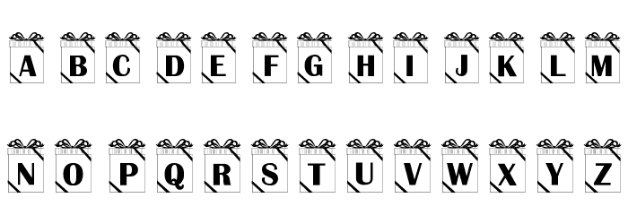101! Gift Font OTHER CHARS