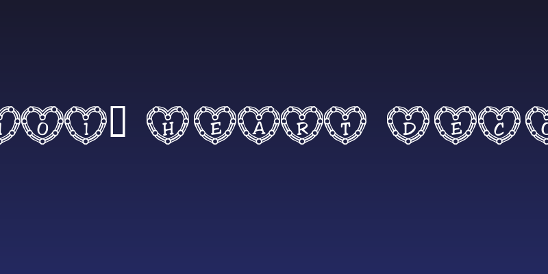 101! Heart Deco Social Header