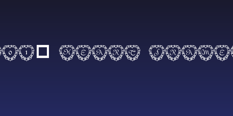 101! Heart Framed Social Header