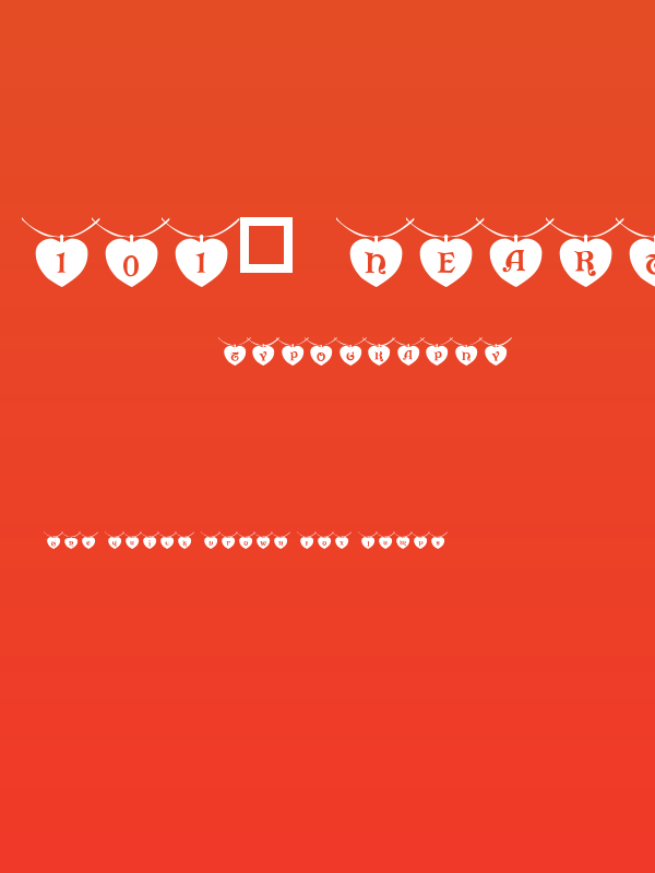 101! Heart StringZ Poster