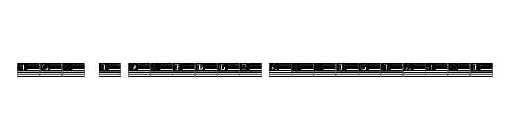 101! I Pledge Allegiance Font