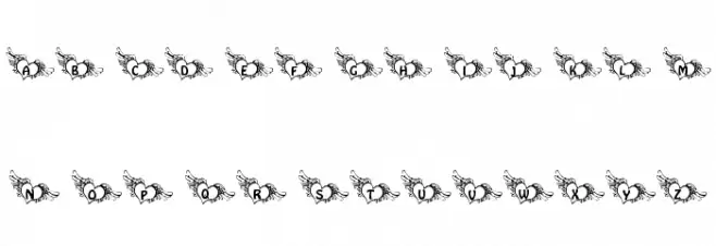 101! If My Heart Had WingZ Schriftart Groß