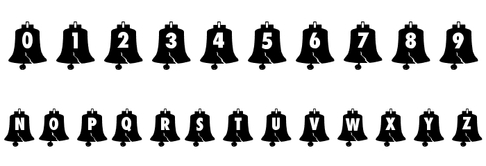 101! Let Freedom Ring Font OTHER CHARS