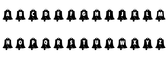 101! Let Freedom Ring Font LOWERCASE