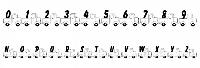 101 Lil Mikes Pup Шрифта ДРУГИЕ символов