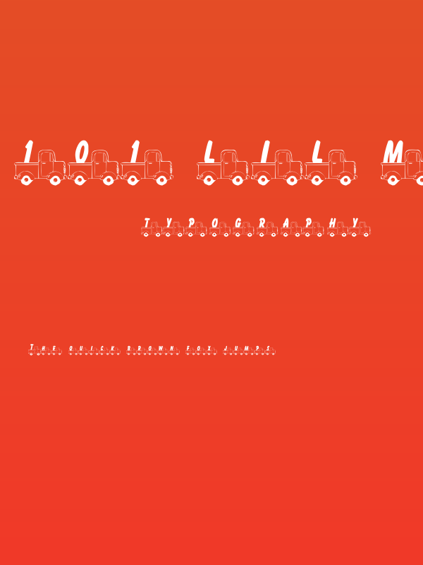 101 Lil Mikes Pup Poster