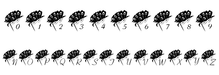 101! Mardi Mask Font OTHER CHARS