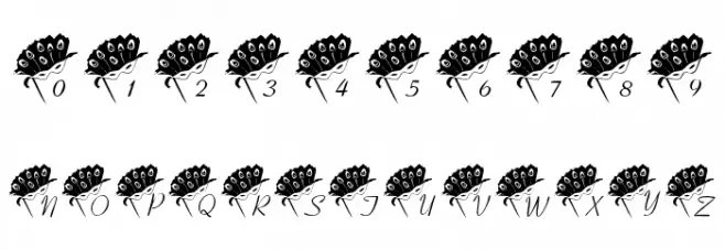 101! Mardi Mask Font OTHER CHARS