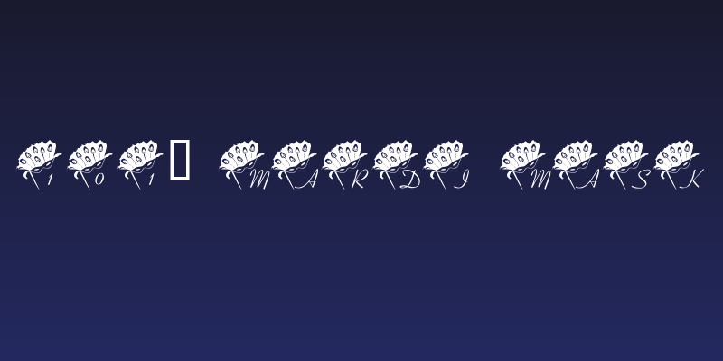 101! Mardi Mask Social Header