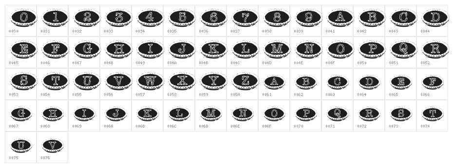 101 Punkin Pie Character Map