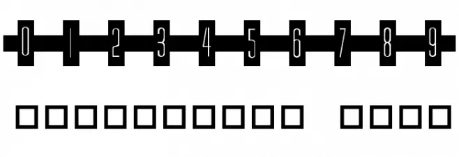 101! Red Cross Font Alte caractere
