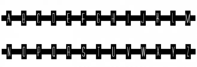 101! Red Cross Font Litere mici