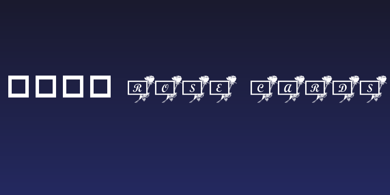 101! Rose Cards Social Header