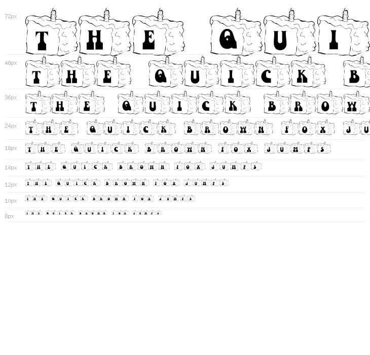 101! Slice of Cake Waterfall