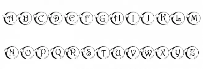 101! Star Lit Nght Schriftart Groß