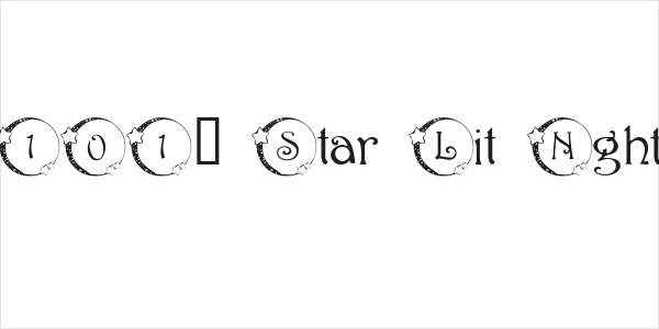 101! Star Lit Nght Logo