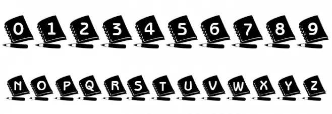 101! The Handy Dandy Font Font OTHER CHARS