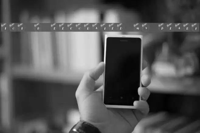 101! U Decorated My Heart Font examples