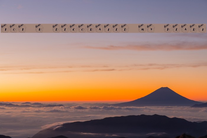 101! U Decorated My Heart Example 2