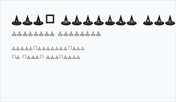 101! Witches Hat Business Card