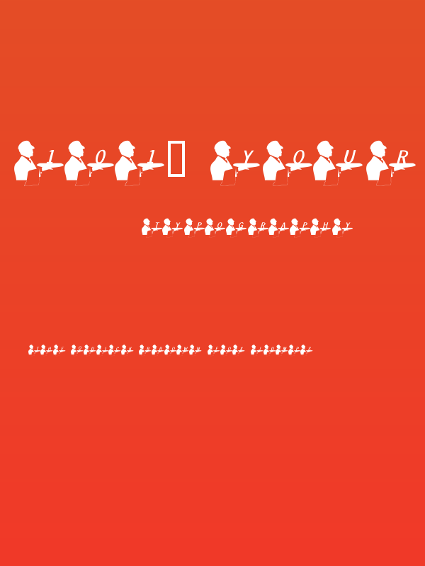 101! Your FontZ Are Served Poster