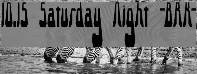 10.15 Saturday Night -BRK- Fonte examples