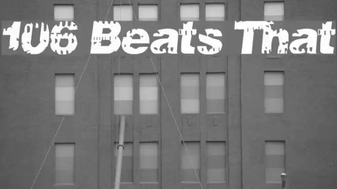 106 Beats That Caratteri examples
