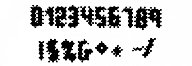 10pt Chaos Font OTHER CHARS